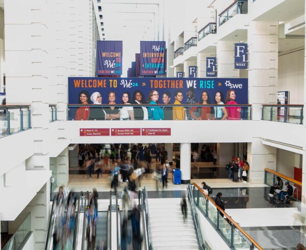 society of women engineer conference marketing banner